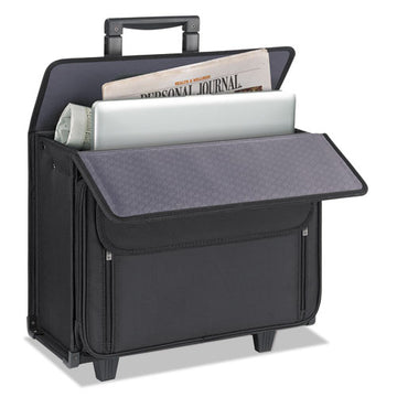 Solo Classic Rolling Catalog Case, 17.3", 18" X 7" X 14", Black freeshipping - TVN Wholesale
